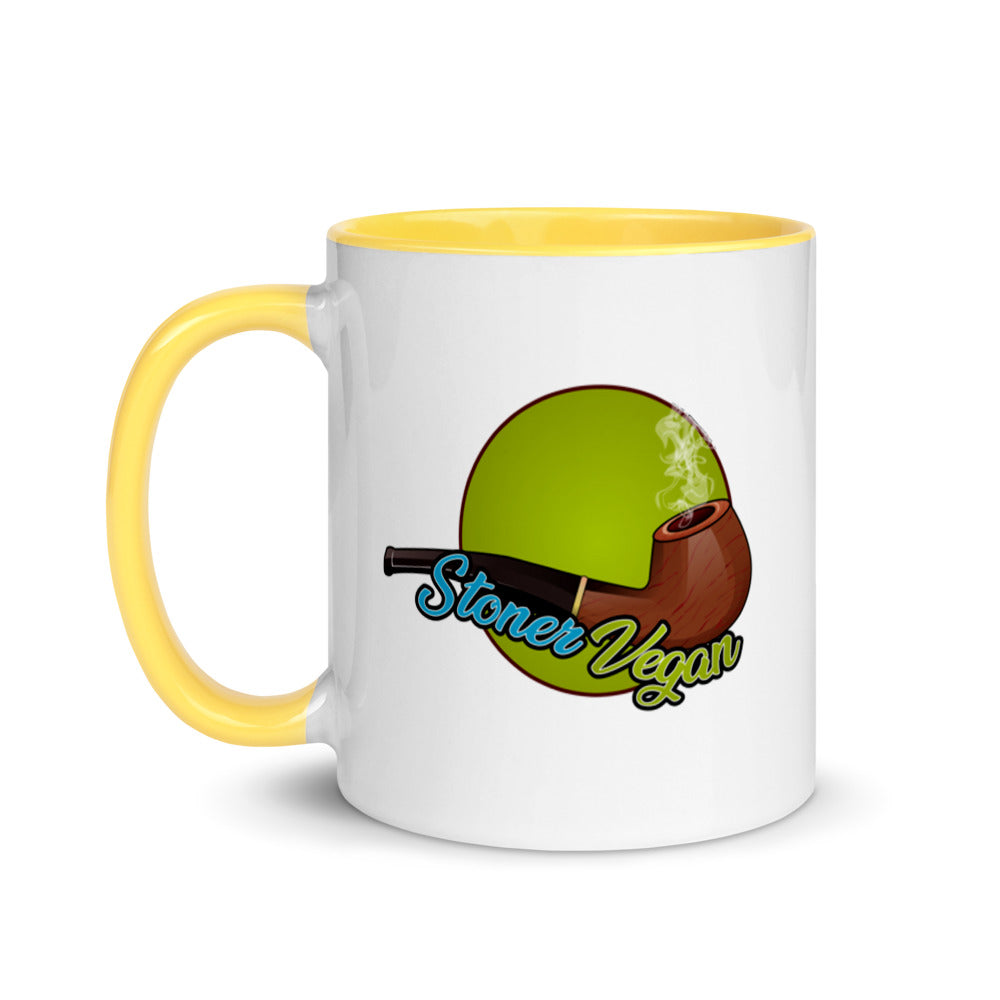 Stoner Vegan Mug with Color Inside