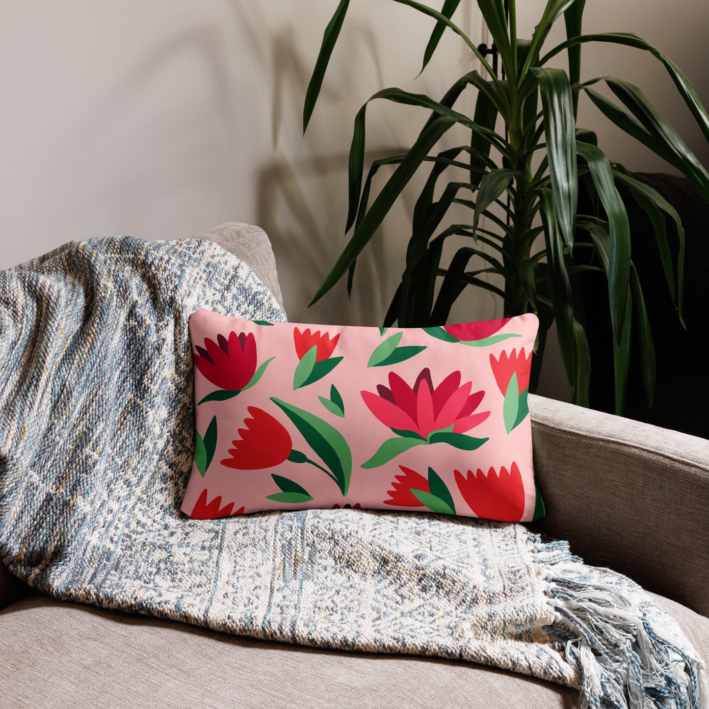 Spring Flowers Pillow