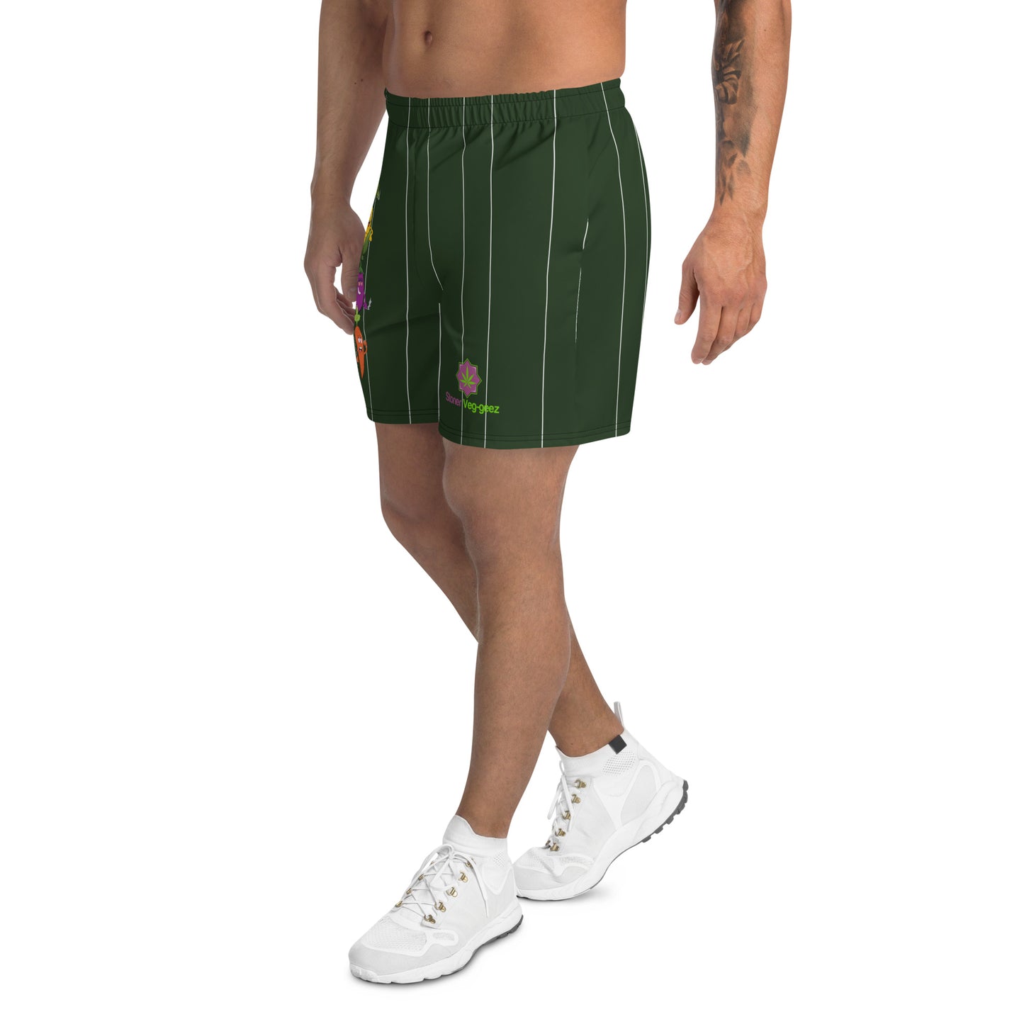 Stoner Veg-geez Men's Recycled Athletic Shorts