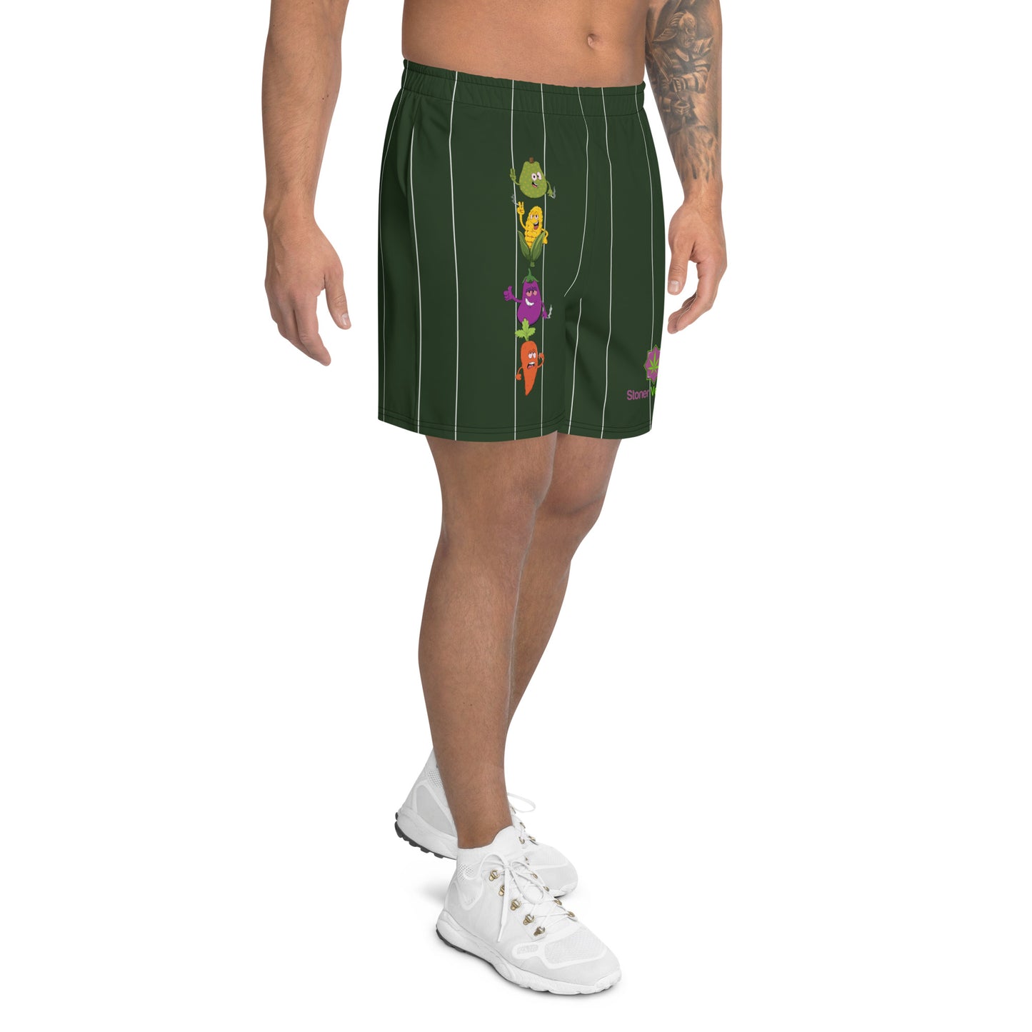 Stoner Veg-geez Men's Recycled Athletic Shorts