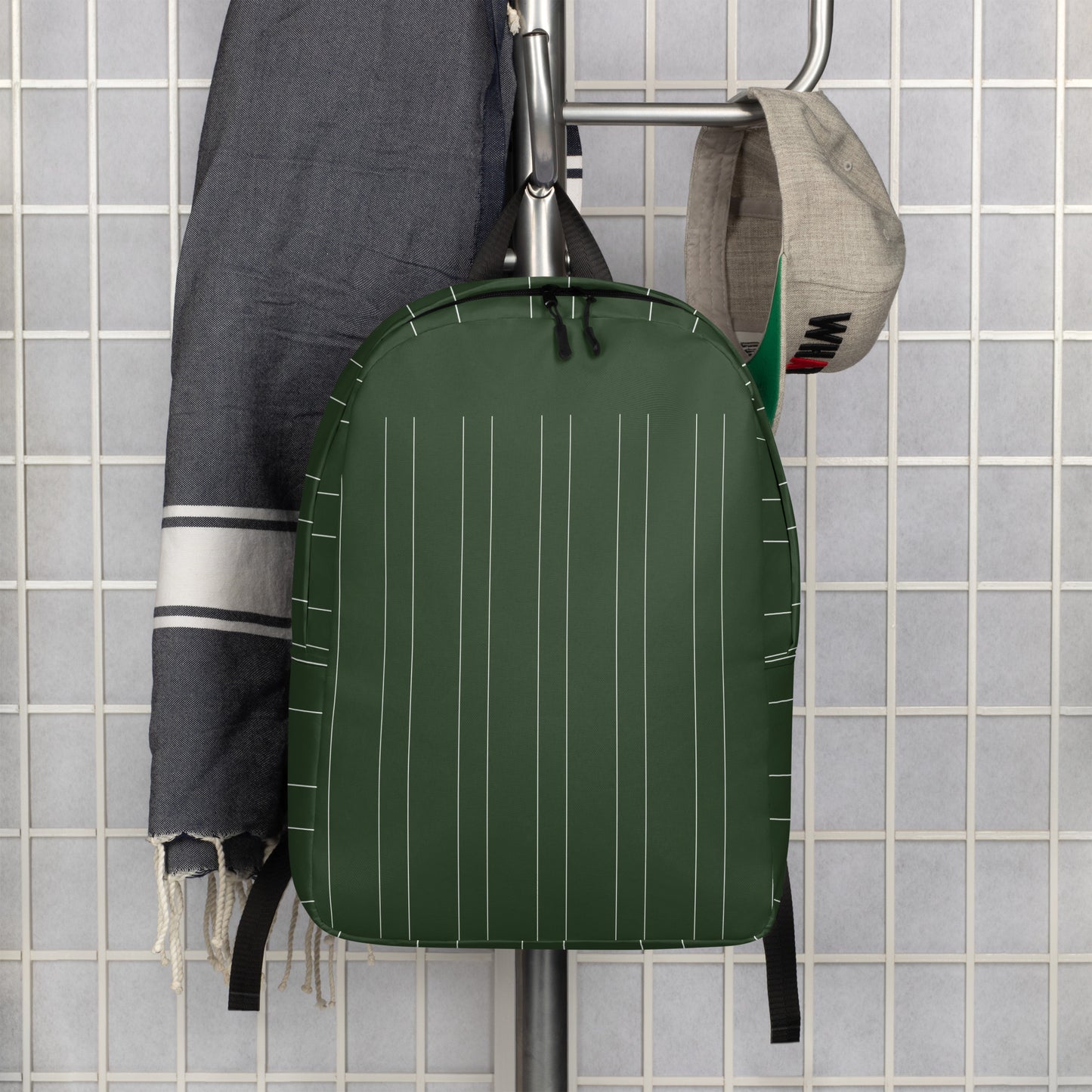 Green Minimalist Backpack