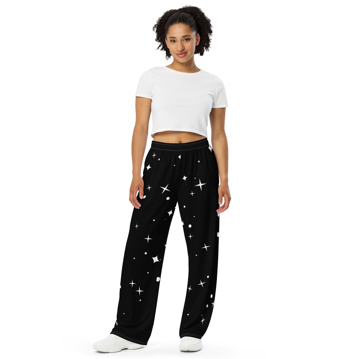 Stars Unisex Wide-leg Pants