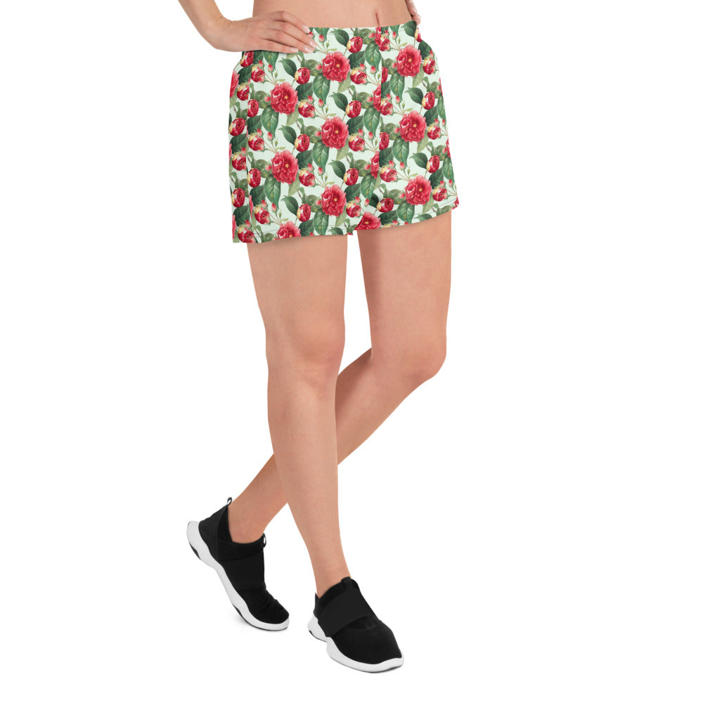 Blooming Flower Recycled Athletic Shorts