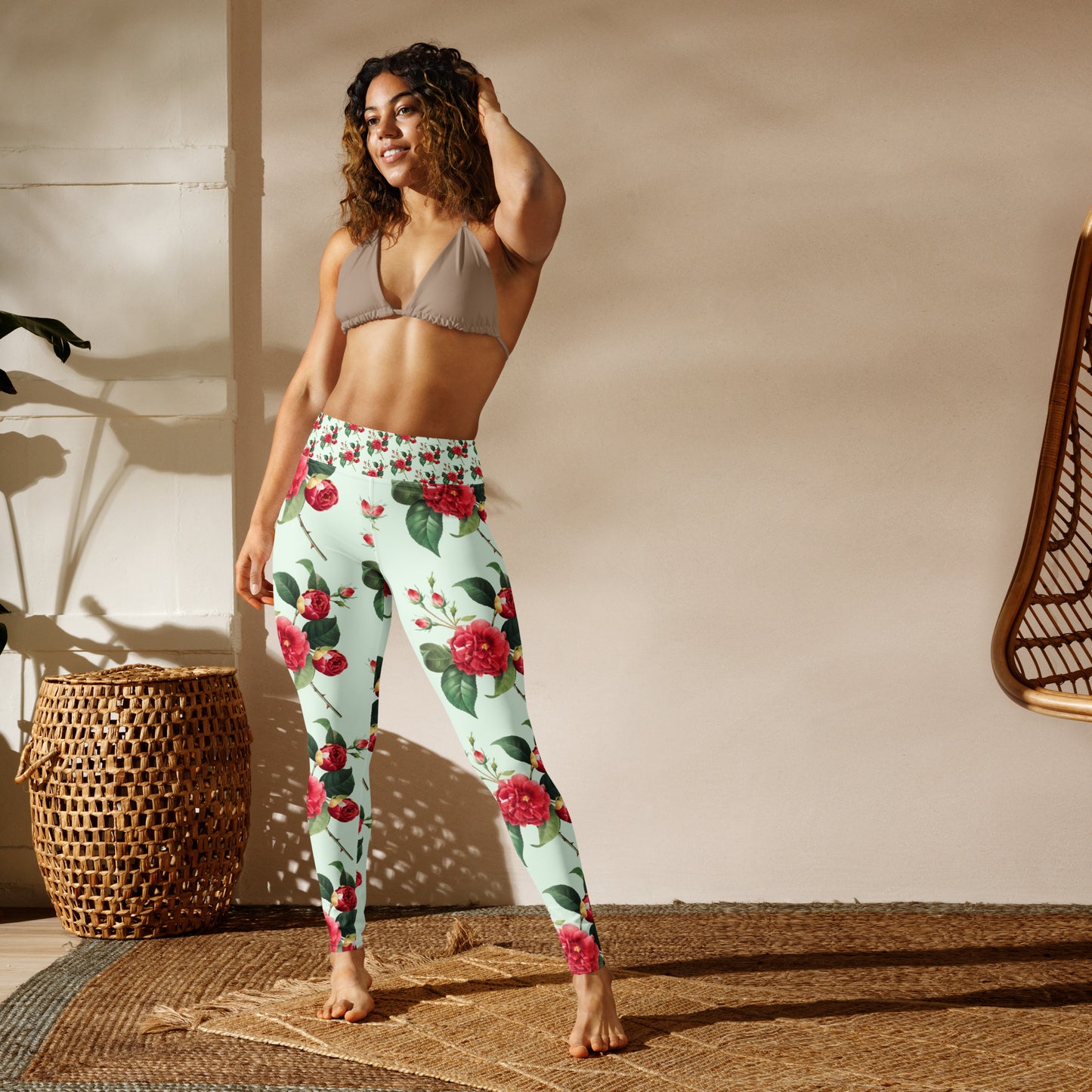 Blooming Yoga Leggings