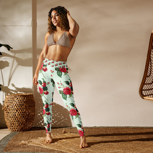 Blooming Yoga Leggings