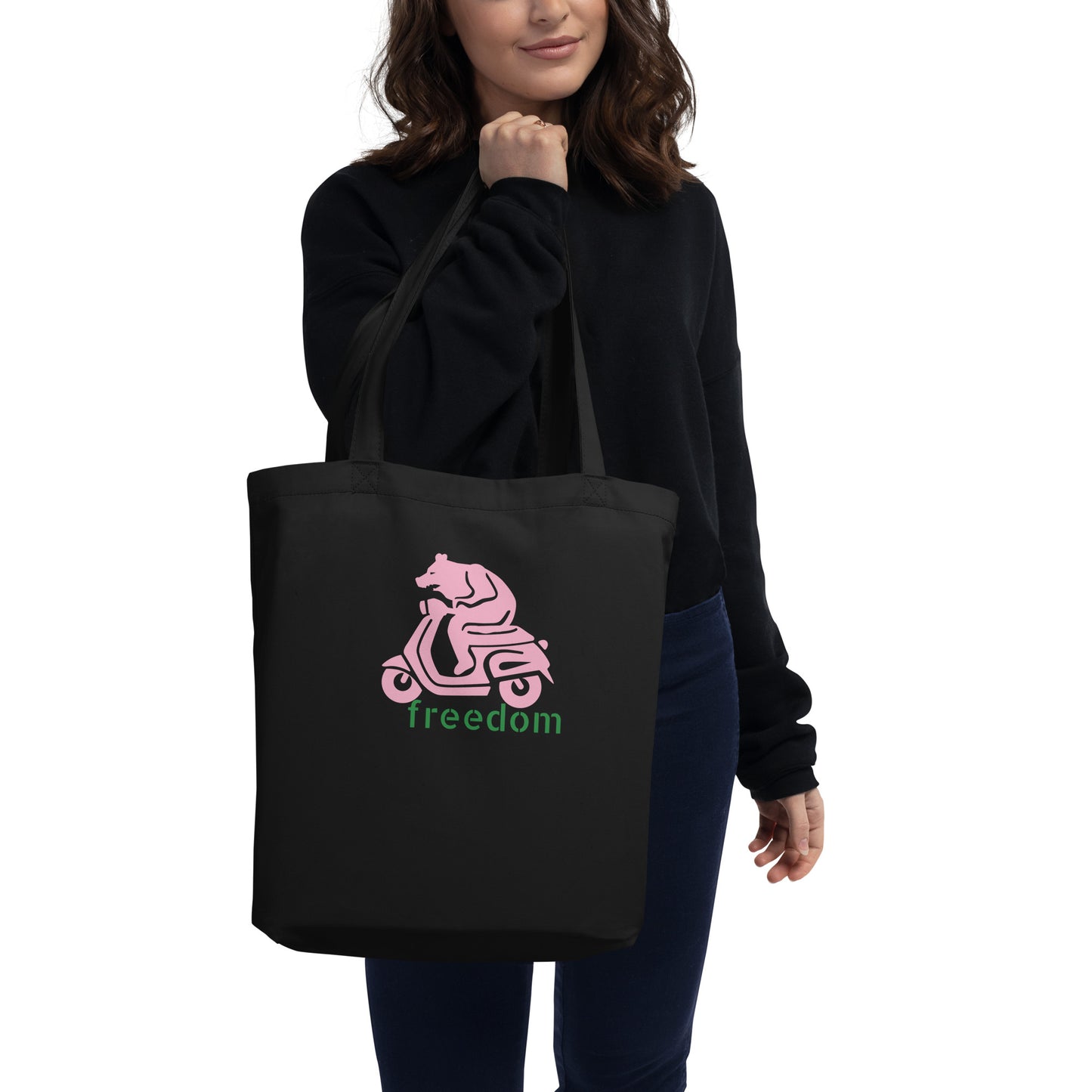 Freedom Bear Eco Tote Bag