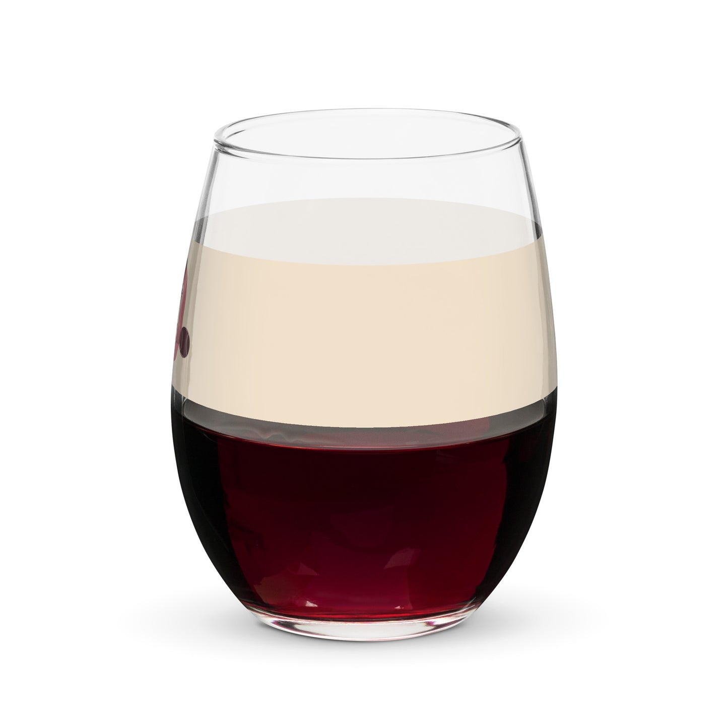 Dog Mom Stemless Wine Glass