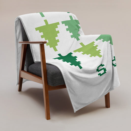 X-Mas Tree Throw Blanket