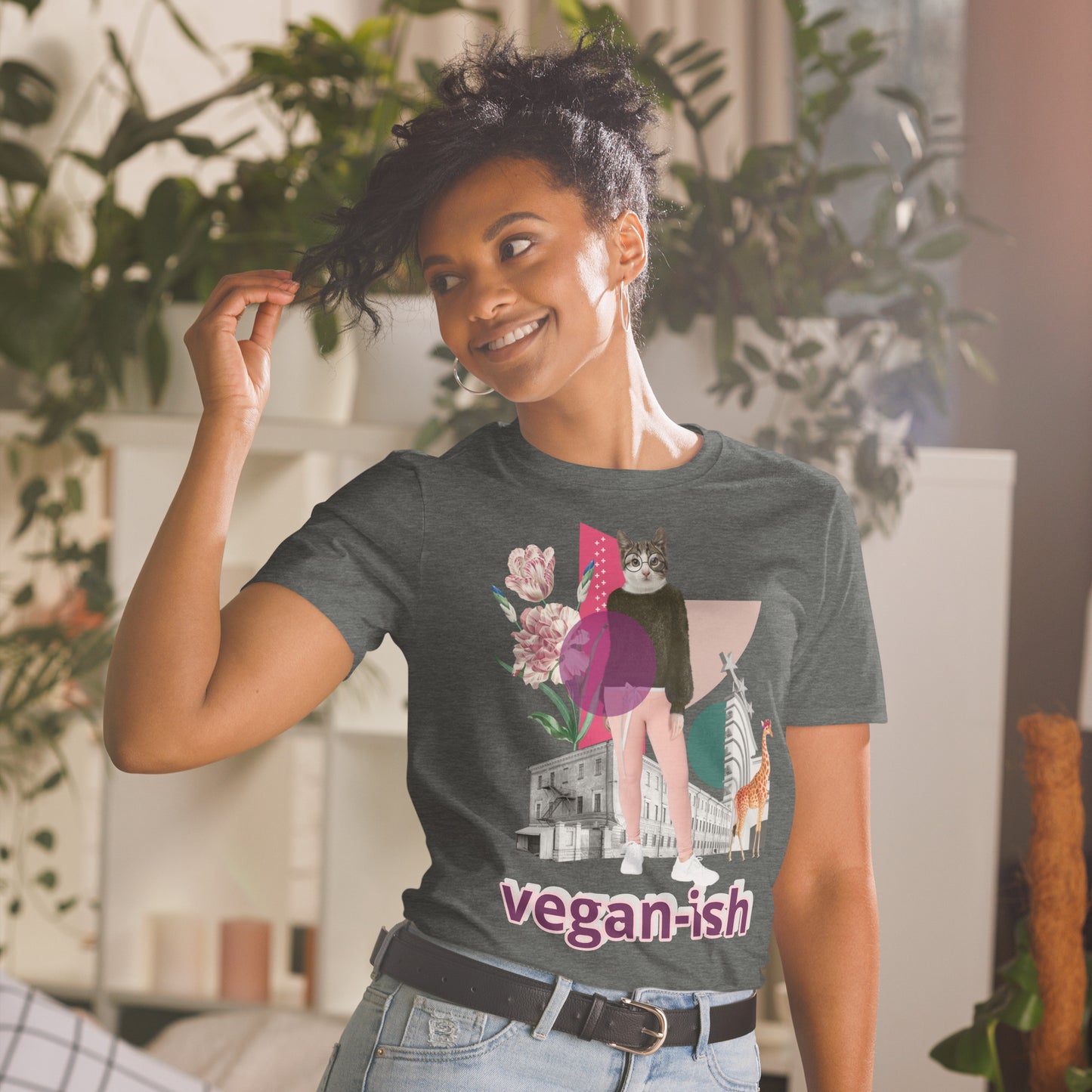 Vegan-ish Short-Sleeve Unisex T-Shirt