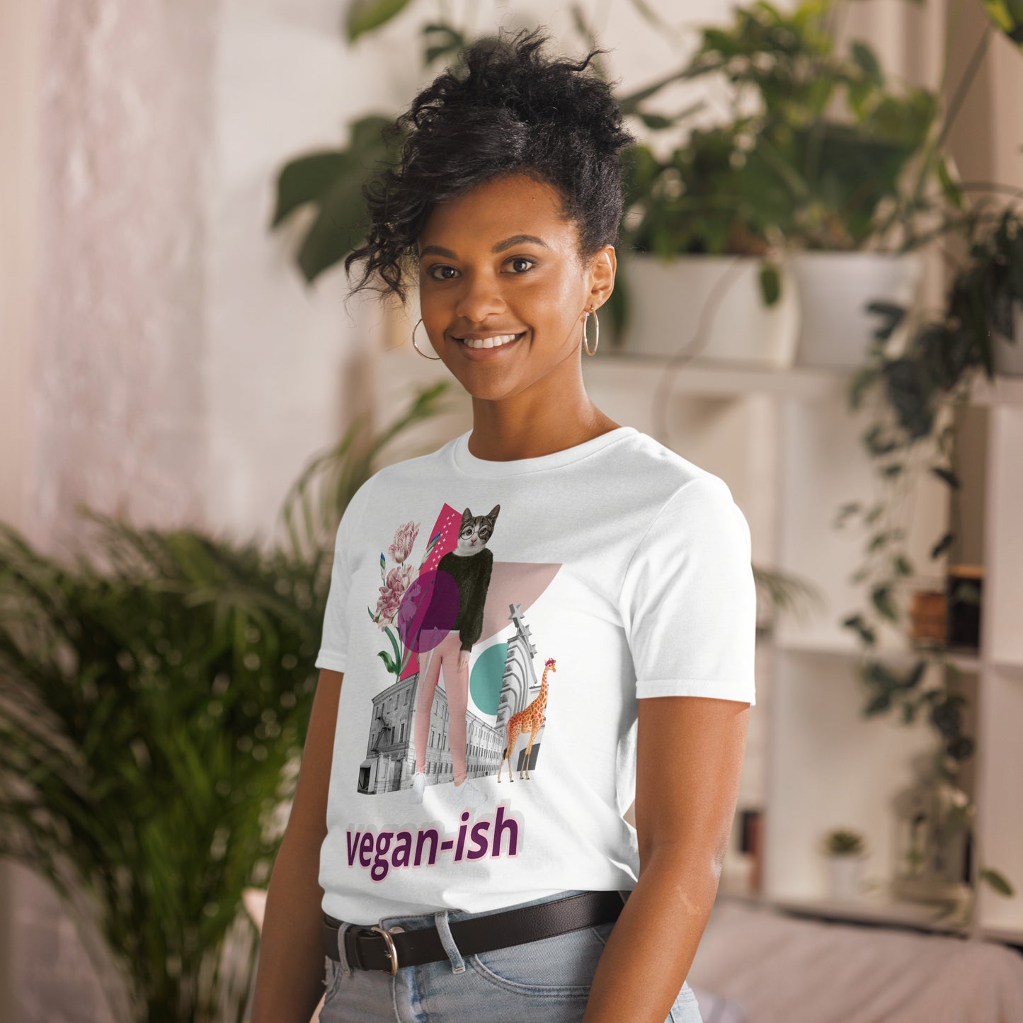 Vegan-ish Short-Sleeve Unisex T-Shirt