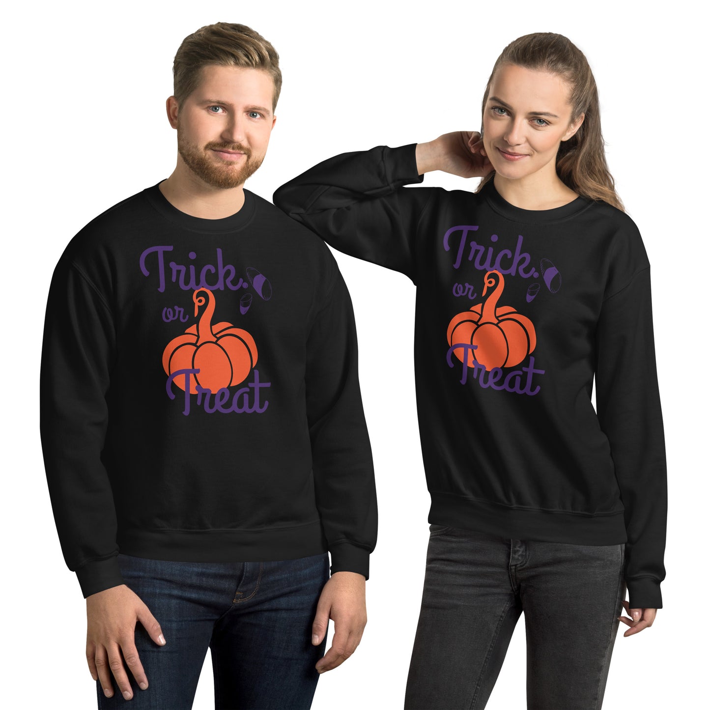 Trick or Treat Unisex Sweatshirt