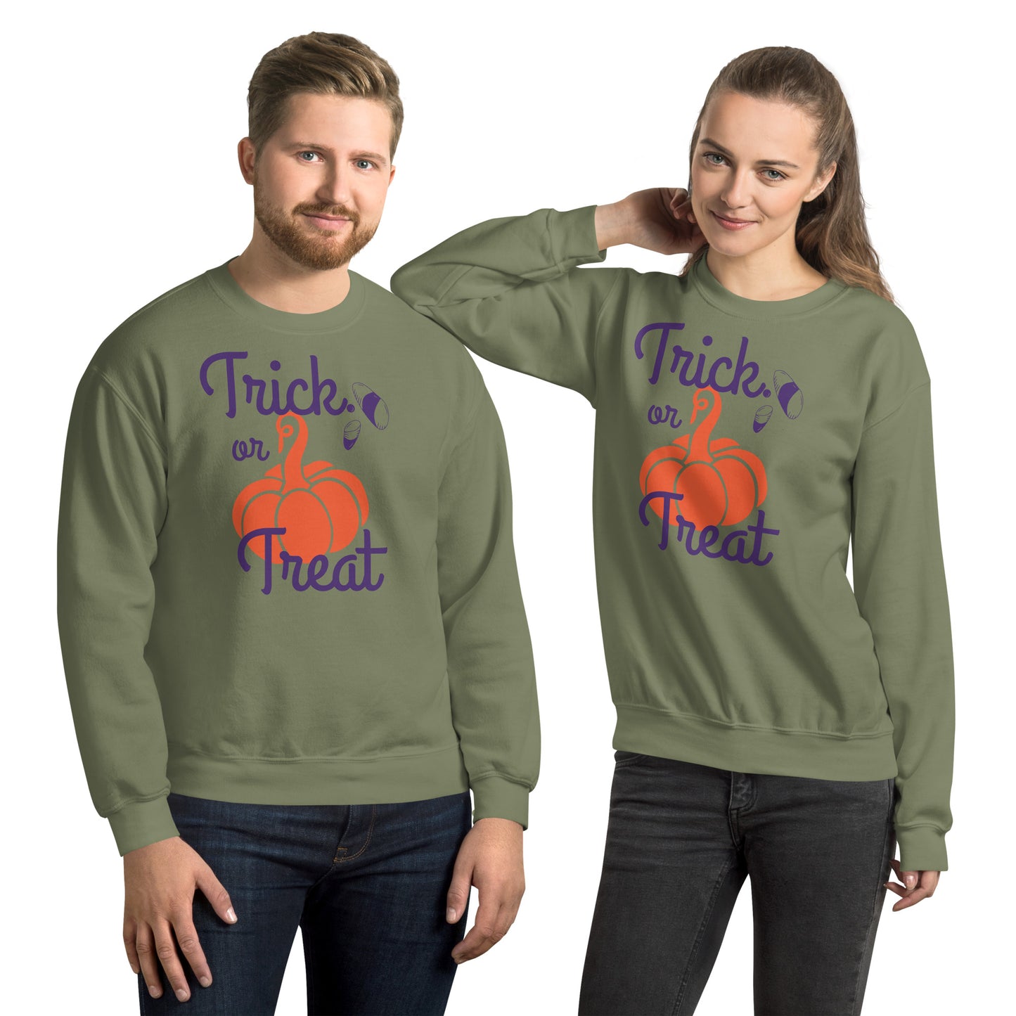 Trick or Treat Unisex Sweatshirt