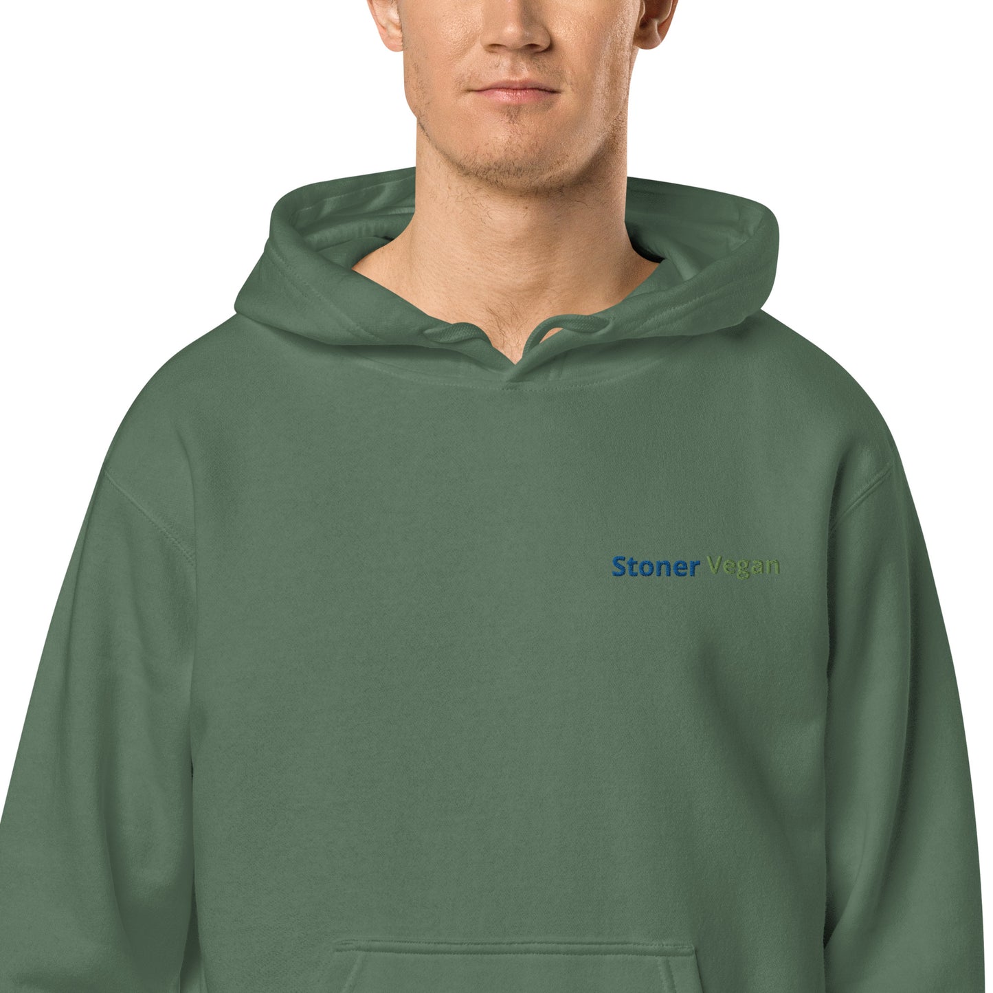 Unisex Stoner Vegan Pigment-Dyed Hoodie