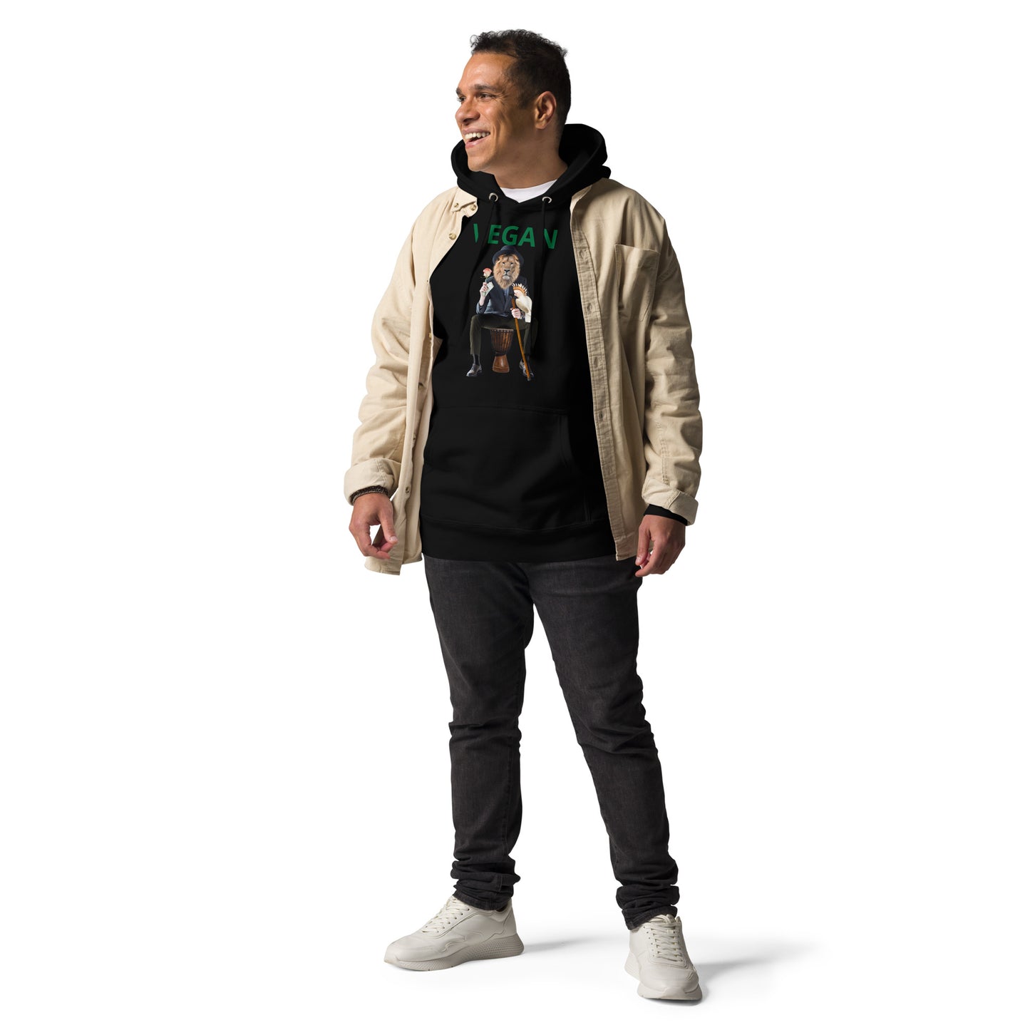 Vegan Lion Unisex Hoodie