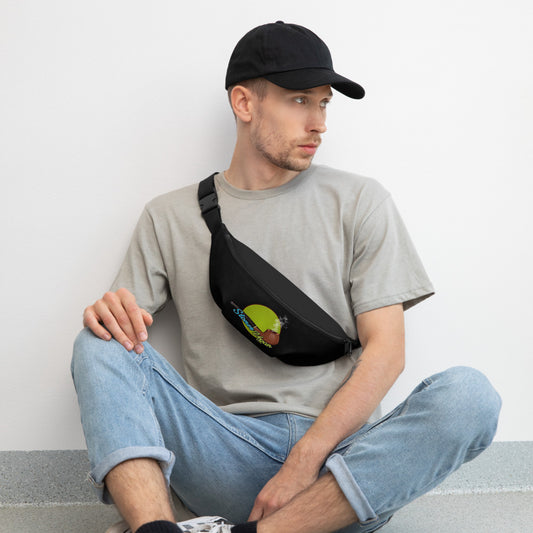 Black Stoner Vegan Fanny Pack