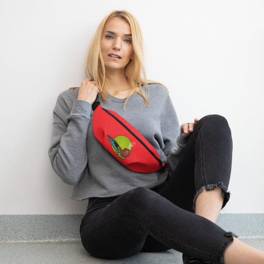 Red Stoner Vegan Fanny Pack