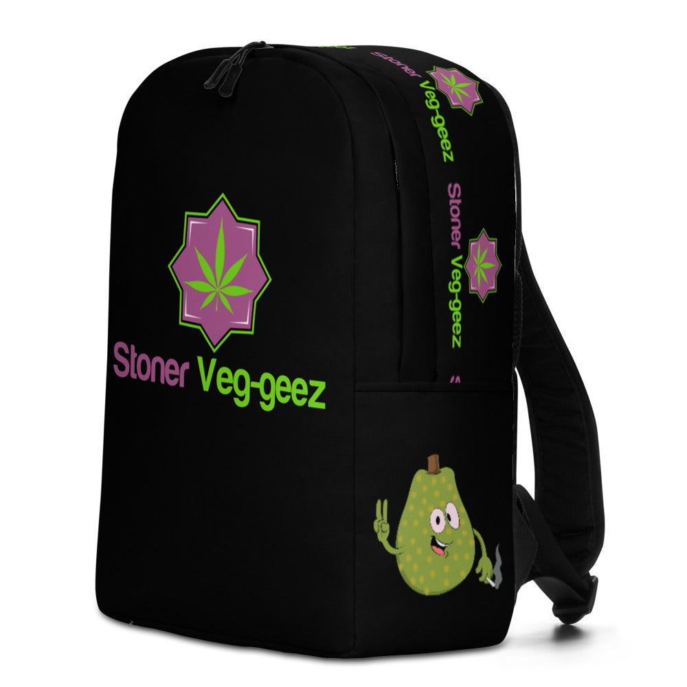 Black Stoner Veg-geez Backpack