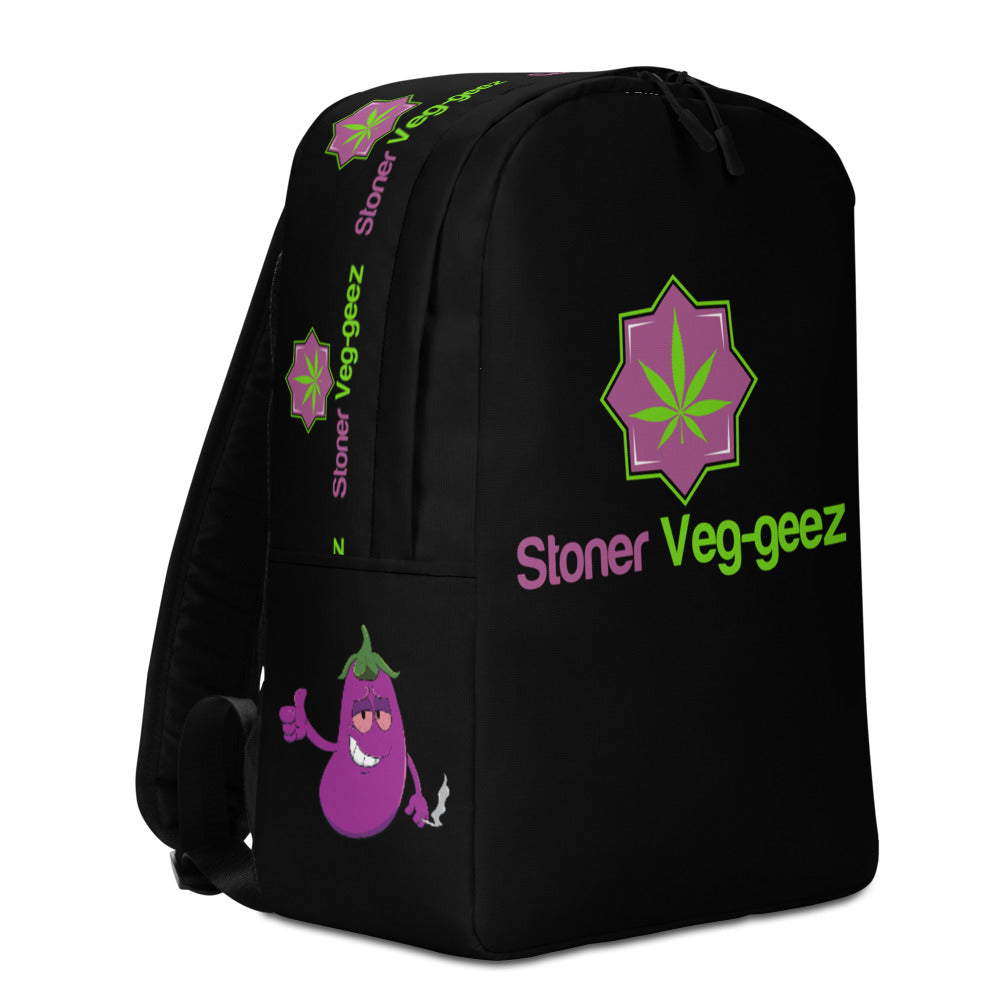 Black Stoner Veg-geez Backpack