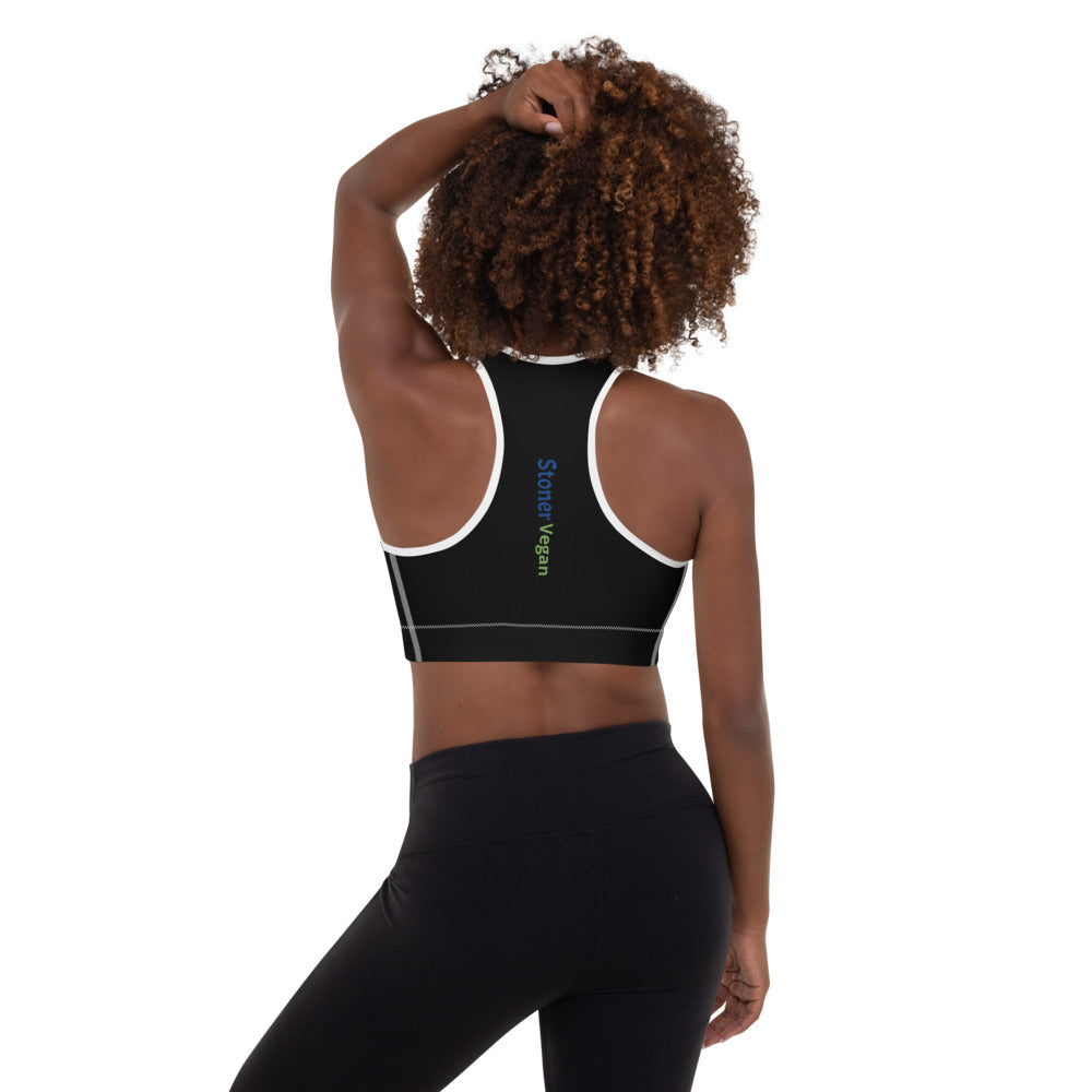 Stoner Vegan Padded Sports Bra