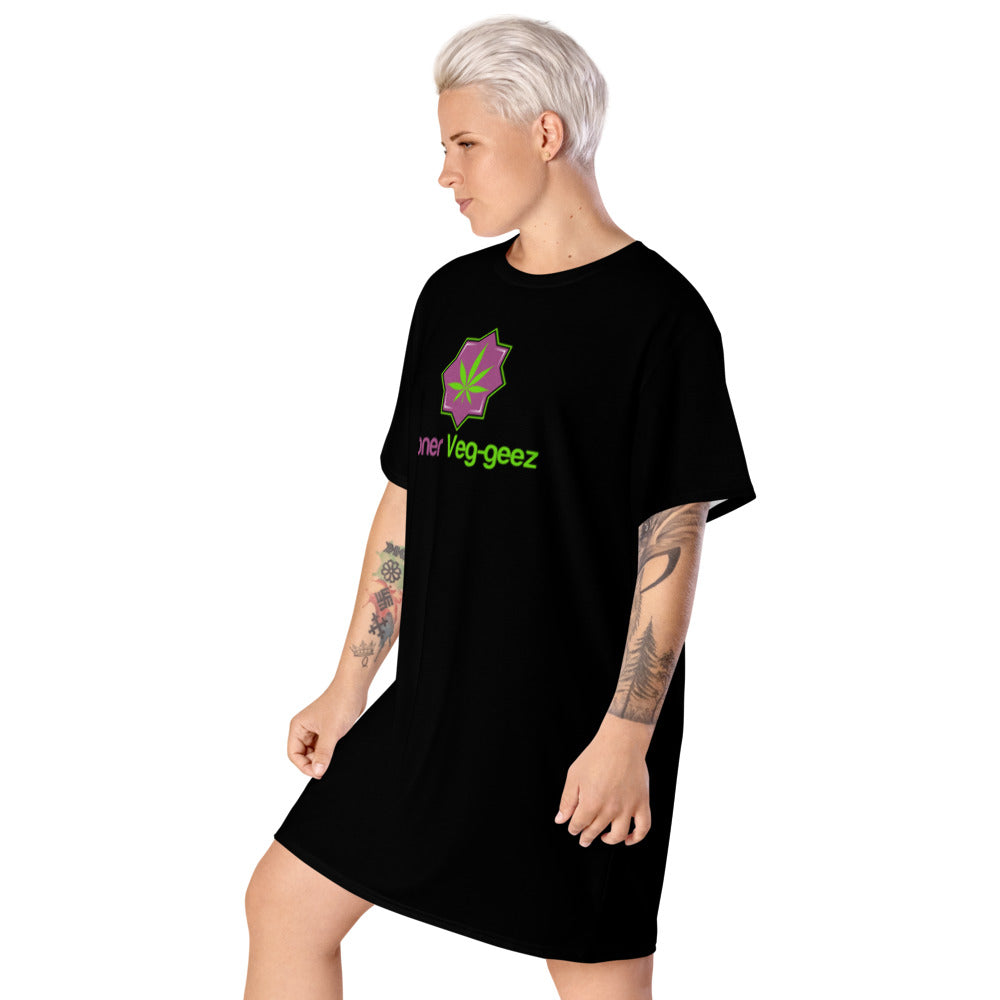 Stoner Veg-geez T-Shirt Dress