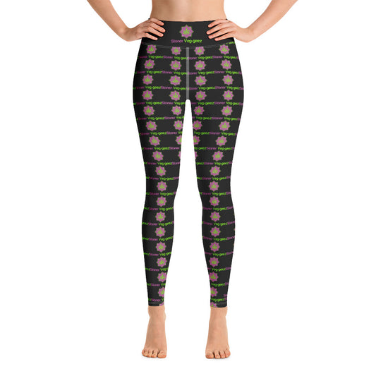 Stoner Veg-geez Yoga Leggings