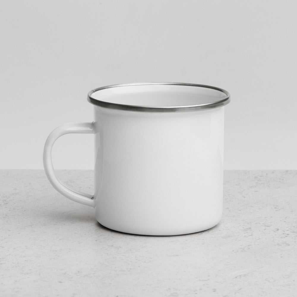 Stoner Vegan Enamel Mug