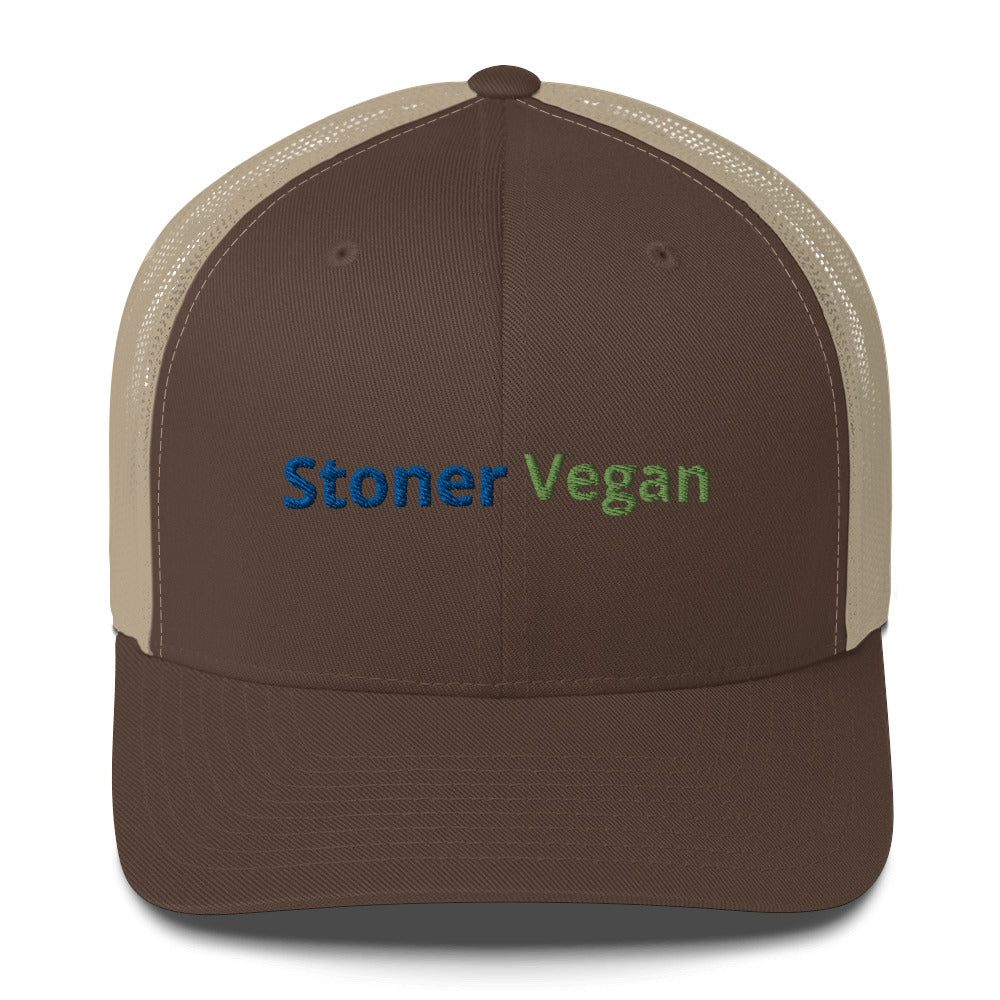 Stoner Vegan Trucker Cap