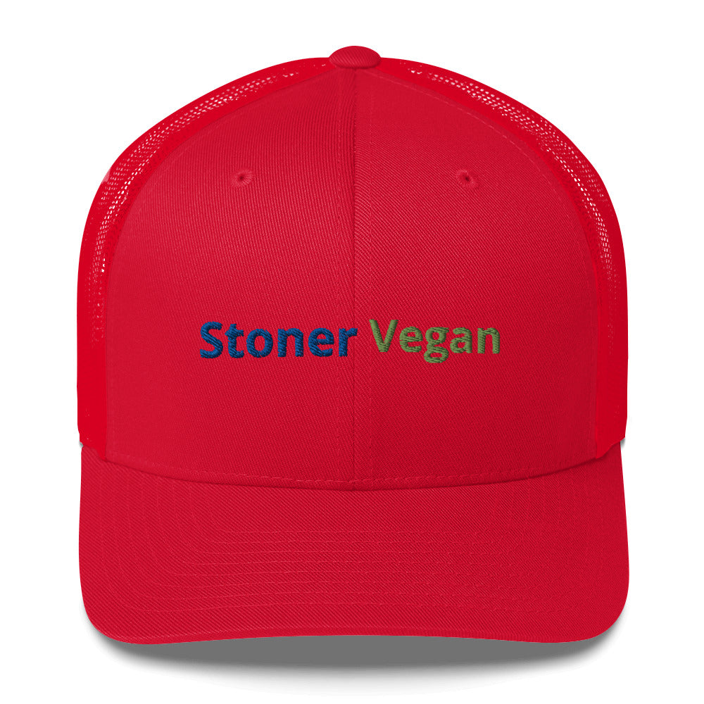 Stoner Vegan Trucker Cap