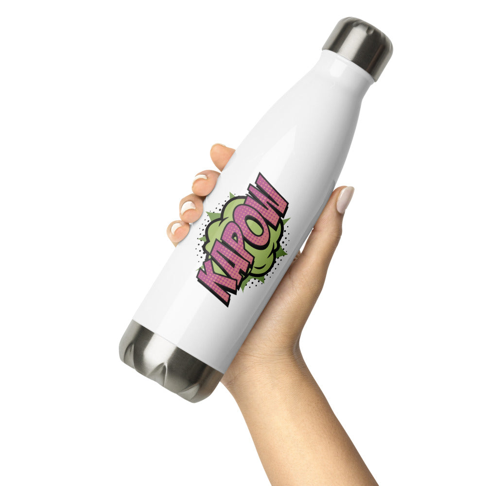 Comic Kapow Stainless Steel Water Bottle