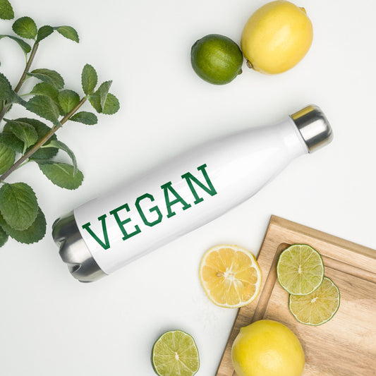 Vegan Stainless Steel Water Bottle