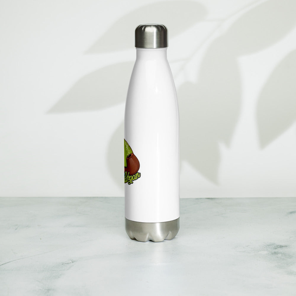 Stoner Vegan Stainless Steel Water Bottle