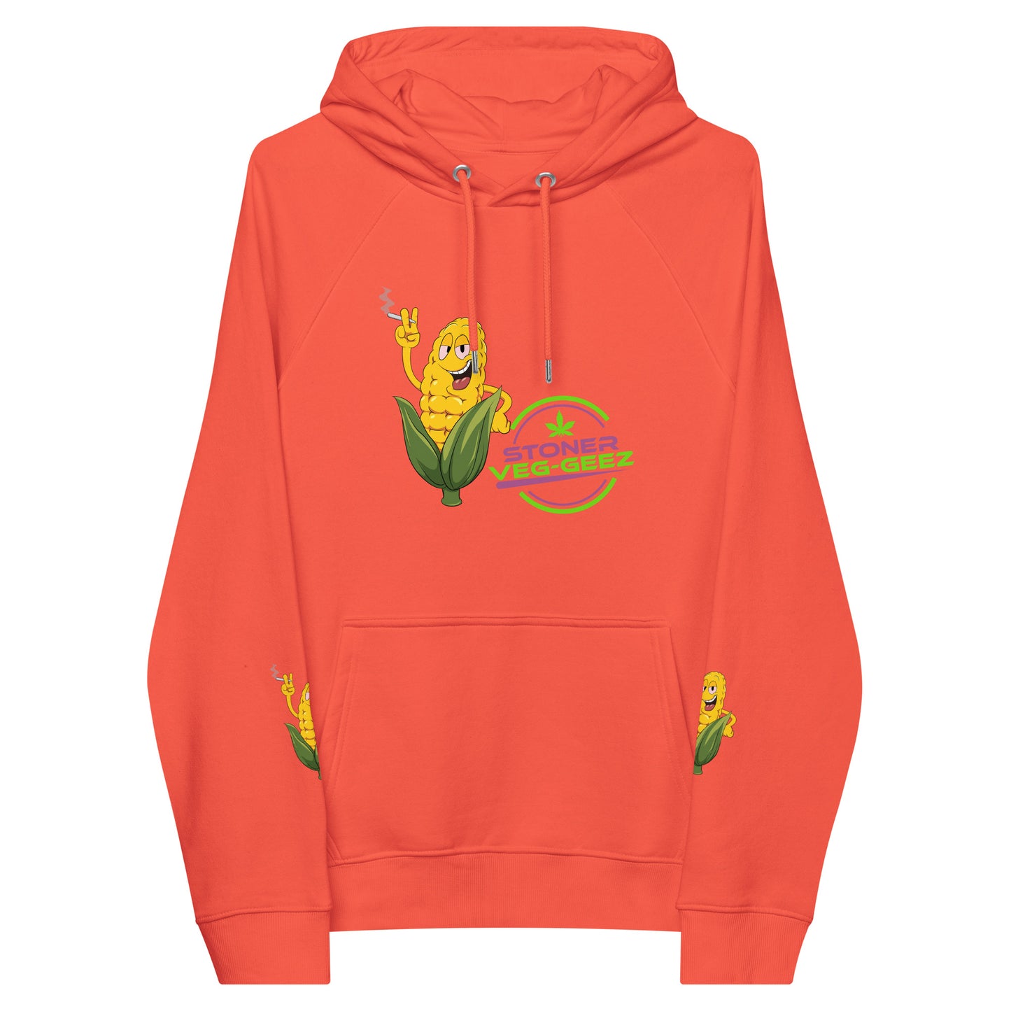 Stoner Veg-geez Corn Eco Hoodie