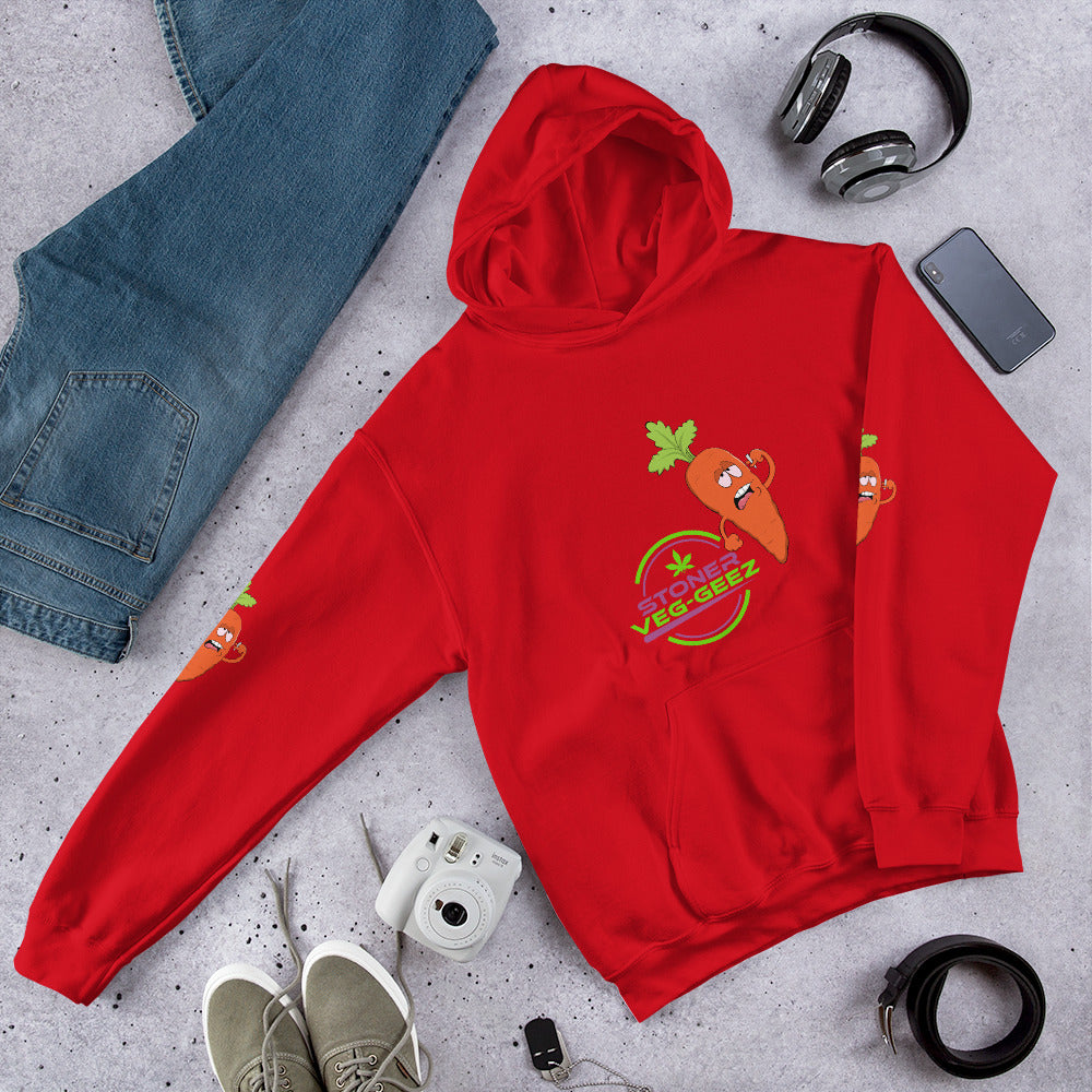 Stoner Veg-geez Carrot Hoodie