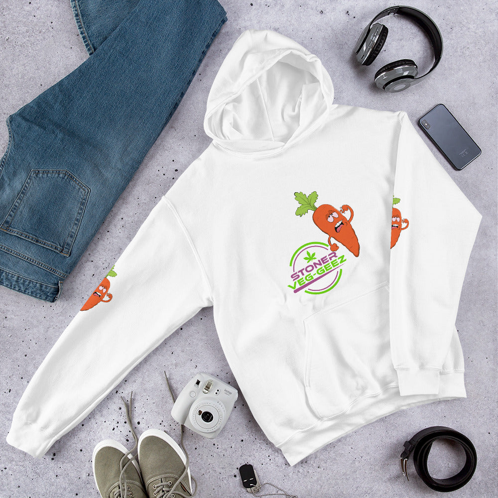 Stoner Veg-geez Carrot Hoodie