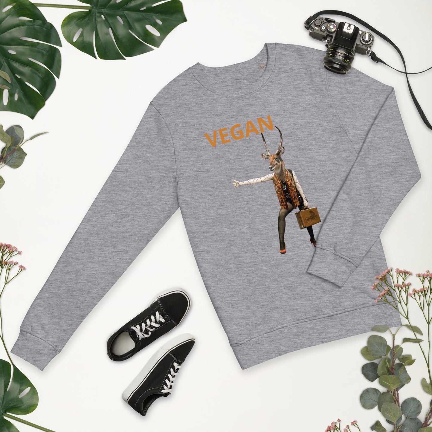 Vegan Unisex Organic Sweatshirt