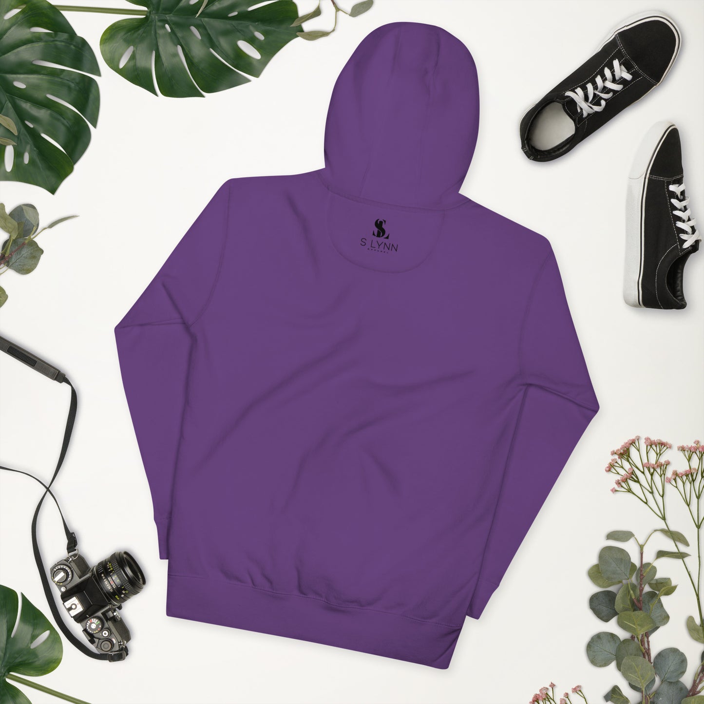 Stoner Veg-geez Eggplant Hoodie