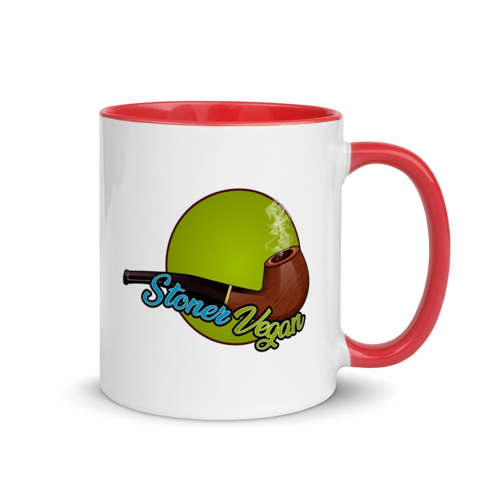 Stoner Vegan Mug with Color Inside