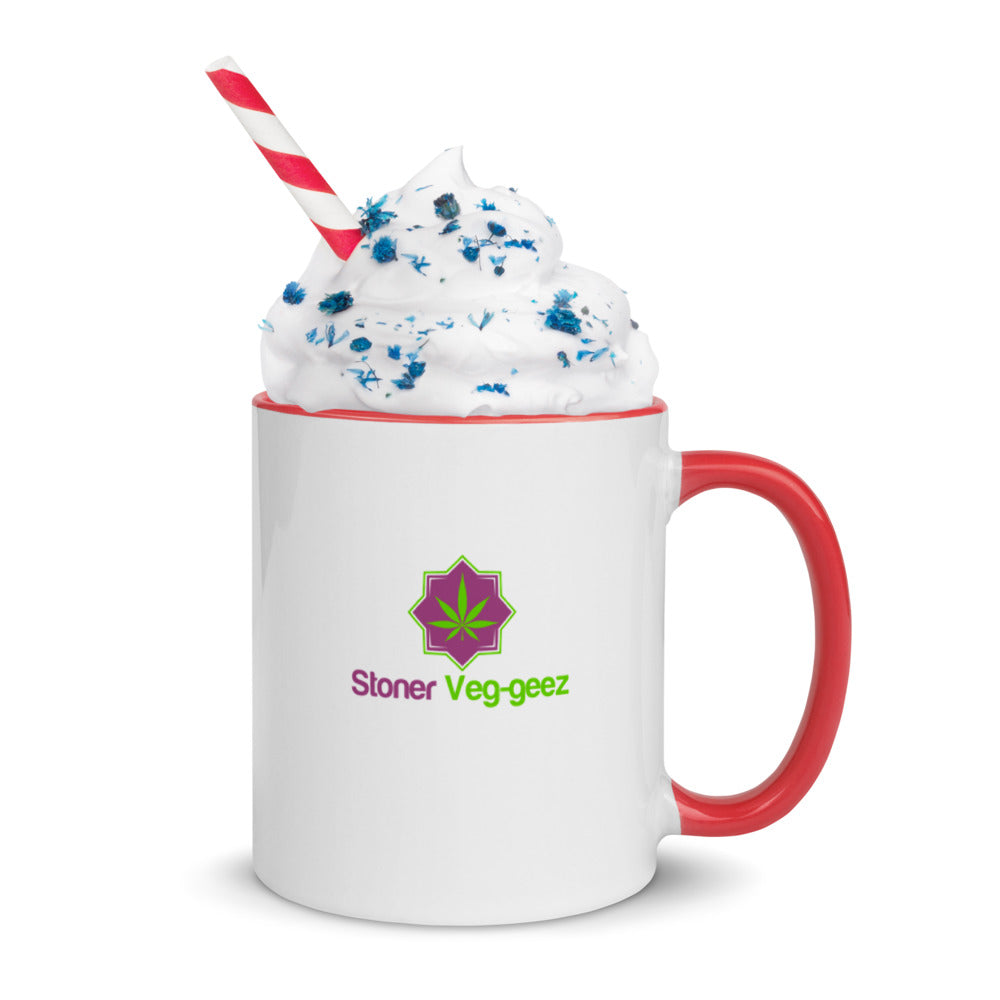 Stoner Veg-geez Mug with Color Inside